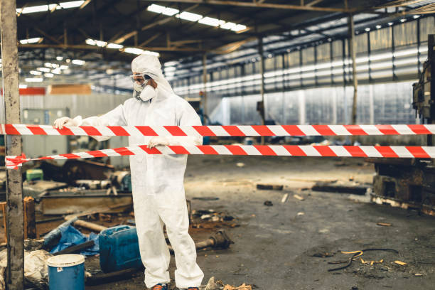 Professional Trauma Scene Cleanup technician working in Deepwater, NJ